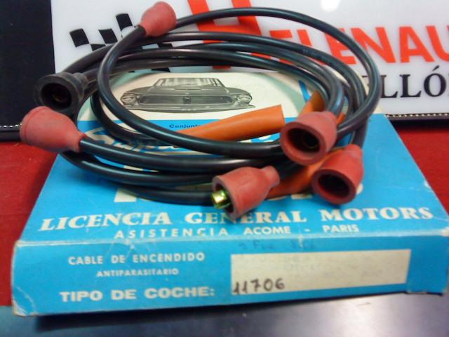 CABLES BUJIAS SEAT 131-132-1430 REF. 11706 LACUS